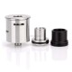 Authentic Wotofo Sapor RDA Rebuildable Dripping Atomizer - Silver, Stainless Steel, 22mm Diameter
