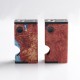 Authentic Ultroner Luna 80W Squonk Vape Box Mod - Red, Aluminum + Stabilized Wood, 1 x 18650, 6.0ml