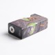 Authentic Ultroner Luna 80W Squonk Vape Box Mod - Purple, Aluminum + Stabilized Wood, 1 x 18650, 6.0ml