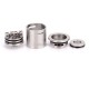 Authentic Wotofo Sapor RDA Rebuildable Dripping Atomizer - Silver, Stainless Steel, 22mm Diameter