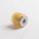 Authentic Auguse Draw RTA Pod Cartridge Replacement Tank Tube for Voopoo Drag S / X - Translucent Yellow, SS + PCTG, 4.5ml