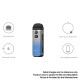 Authentic SMOKTech Nord 4 80W Pod System Vape Kit - Leather Blue, 2000mAh, VW 5~80W, 4.5ml, RPM 2 0.16ohm / RPM 0.4ohm