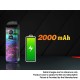 Authentic SMOKTech Nord 4 80W Pod System Vape Kit - Rasta Green Armor, 2000mAh, VW 5~80W, 4.5ml, RPM 2 0.16ohm / RPM 0.4ohm