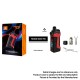 [Ships from Bonded Warehouse] Authentic GeekVape Aegis Boost Pro 100W Pod System Mod Kit - Rainbow, VW 5~100W