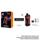 [Ships from Bonded Warehouse] Authentic GeekVape Aegis Boost Pro 100W Pod System Mod Kit - Black, VW 5~100W