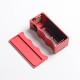 Authentic Dovpo X Signature Tips X Mike Vapes Clutch 21700 Mech Mechanical Vape Box Mod - Red, 1 x 21700