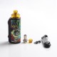 Authentic Asvape Hita Ink 40W Pod System Vape Mod Kit - Black + Tao Wu, 1500mAh, 5~40W, 5.0ml