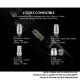 [Ships from Bonded Warehouse] Authentic Smoant Santi 40W Pod System VW Mod Kit - Rainbow, 1100mAh, 1~40W, 3.5ml, 0.6ohm