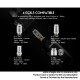 [Ships from Bonded Warehouse] Authentic Smoant Santi 40W Pod System VW Mod Kit - Black, 1100mAh, 1~40W, 3.5ml, 0.6ohm