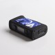 Authentic Vandy Vape Jackaroo Dual 188W TC VW Vape Box Mod - Resin Blue Porcelain, 5~188W, 2 x 18650, IP67 Waterproof