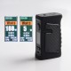 Authentic Vandy Vape Jackaroo Dual 188W TC VW Vape Box Mod - Stripy Black, 5~188W, 2 x 18650, IP67 Waterproof