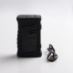 Authentic Vandy Vape Jackaroo Dual 188W TC VW Vape Box Mod - G10 Obsidian Black, 5~188W, 2 x 18650, IP67 Waterproof