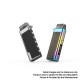 Authentic IJOY Aria Pro Pod System Kit 25W 900mAh w/ Aria Opod Open Pod Cartridge - Cyan, VW 5~25W, 3.0ml, 0.6 / 1.0ohm