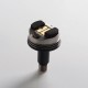 Authentic ThunderHead Creations THC Artemis RDTA Vape Atomizer w/ BF Pin - Black, SS + Glass, 4.5ml, 24mm Diameter