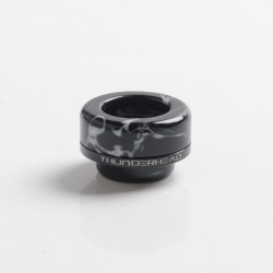 Authentic ThunderHead Creations THC Artemis RDTA Replacement 810 Drip Tip - Black