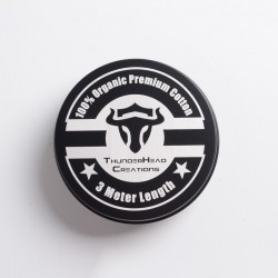 Authentic ThunderHead Creations THC Organic Premium Cotton - 3 Meters