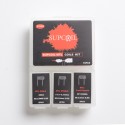 Authentic SUPCOIL MTL Coil + MTL Fused Clapton Coil + MTL Staple Coil Kit - SS316, 0.8 / 0.6 / 0.8ohm (15 PCS)