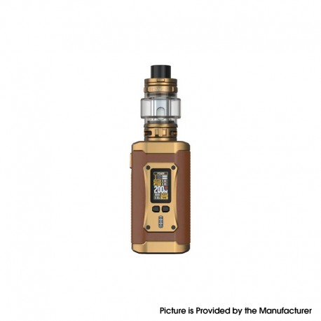 Authentic SMOKTech SMOK Morph 2 Kit 230W Box Mod with TFV18 Tank - Brown, 1~230W, 2 x 18650, 7.5ml, 0.15ohm / 0.33ohm