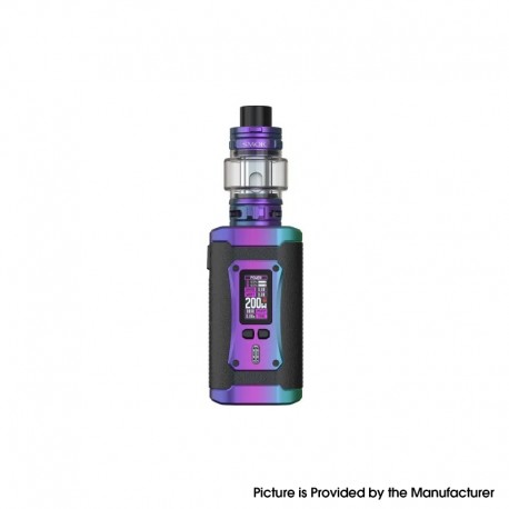 Authentic SMOKTech SMOK Morph 2 Kit 230W Box Mod with TFV18 Tank - Prism Rainbow, 1~230W, 2 x 18650, 7.5ml, 0.15ohm / 0.33ohm