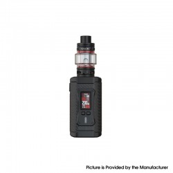 Authentic SMOKTech SMOK Morph 2 Kit 230W Box Mod with TFV18 Tank - Black Carbon Fiber, 1~230W, 2 x 18650, 7.5ml, 0.15ohm/0.33ohm