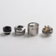 Authentic Vaporesso FORZ RDA Rebuildable Dripping Vape Atomizer w/ BF Pin - Silver