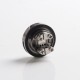 Authentic Augvape Druga RTA Rebuildable Tank Vape Atomizer - Gun Metal, Stainless Steel + Glass, 2.4ml / 3.5ml, 24mm Diameter