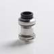 Authentic Augvape Druga RTA Rebuildable Tank Vape Atomizer - Silver, Stainless Steel + Glass, 2.4ml / 3.5ml, 24mm Diameter