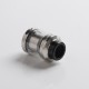 Authentic Augvape Druga RTA Rebuildable Tank Vape Atomizer - Silver, Stainless Steel + Glass, 2.4ml / 3.5ml, 24mm Diameter