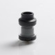 Authentic Augvape Druga RTA Rebuildable Tank Vape Atomizer - Black, Stainless Steel + Glass, 2.4ml / 3.5ml, 24mm Diameter