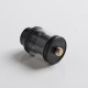 Authentic Augvape Druga RTA Rebuildable Tank Vape Atomizer - Black, Stainless Steel + Glass, 2.4ml / 3.5ml, 24mm Diameter