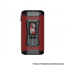 Authentic SMOKTech SMOK Morph 2 230W TC VW Box Mod - Red, 1~230W, 200~600'F /100~315'C, 2 x 18650