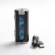 Authentic Lost Vape Grus 100W TC VW Vape Box Mod - Black / Marine, 5~100W, 200~600'F / 100~300'C, 1 x 18650 / 20700 / 21700