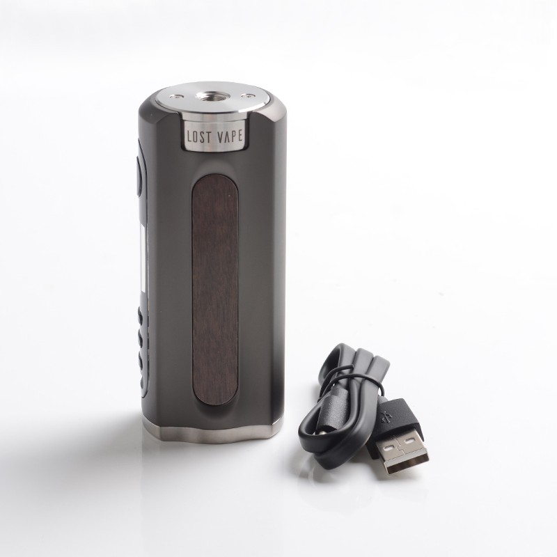 Buy Authentic Lost Vape Grus 100W TC VW Vape Box Mod Walnut Wood