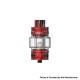 Authentic SMOKTech SMOK TFV18 Sub Ohm Tank Clearomizer Atomizer - Red, 7.5ml, 0.15ohm / 0.33ohm, 31.6mm