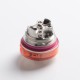 Authentic Ystar Beethoven RTA Rebuildable Tank Atomizer - Red, Resin + Stainless Steel, 5.5ml, 24.7mm Diameter