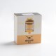 Authentic Oumier Wasp Nano RTA Rebuildable Tank Atomizer - Gold, PCTG + Stainless Steel + Glass, 2ml, 23mm Diameter