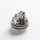 Authentic Vandy Vape Mutant RDA Rebuildable Dripping Atomizer w/ BF Pin - Silver, Stainless Steel, 25mm Diameter