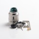 Authentic Vandy Vape Mutant RDA Rebuildable Dripping Atomizer w/ BF Pin - Silver, Stainless Steel, 25mm Diameter