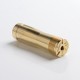 Authentic Hellvape Trishul V2 Mechanical Vape Mech Mod - Brass, 1 x 18650 / 20700 / 21700