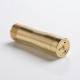 Authentic Hellvape Trishul V2 Mechanical Vape Mech Mod - Brass, 1 x 18650 / 20700 / 21700