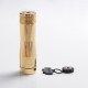 Authentic Hellvape Trishul V2 Mechanical Vape Mech Mod - Brass, 1 x 18650 / 20700 / 21700