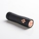 Authentic Hellvape Trishul V2 Mechanical Vape Mech Mod - Black, Copper, 1 x 18650 / 20700 / 21700