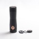 Authentic Hellvape Trishul V2 Mechanical Vape Mech Mod - Black, Copper, 1 x 18650 / 20700 / 21700