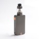 Authentic Vaporesso Gen S 220W TC VW Box Mod Vape Starter Kit w/ NRG-S Tank Atomizer - Matte Gray, 5~220W, 2 x 18650, AXON Chip