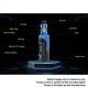 Authentic SMOKTech SMOK Rigel Mini Kit 80W Box Mod with TFV9 Mini Tank - Black Blue, 1~80W, 1 x 18650, 3.0ml, 0.15 / 0.6ohm