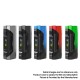 Authentic SMOKTech SMOK Rigel Mini Box Mod - Black Green, VW 1~80W, 1 x 18650