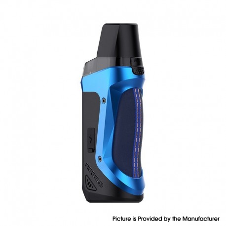 [Ships from Bonded Warehouse] Authentic GeekVape Aegis Boost LE Bonus Pod System Kit with 5 Coils - Almighty Blue, 5~40W