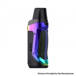 [Ships from Bonded Warehouse] Authentic GeekVape Aegis Boost LE Bonus Pod System with 5 Coils - Rainbow, 5~40W, 1500mAh, 3.7ml