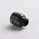 Authentic Damn Vape Mongrel RDA Rebuildable Dripping Vape Atomizer - Gun Metal, 25.4mm / 26mm, with BF Pin + Spare Top Cap