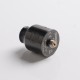 Authentic Damn Vape Mongrel RDA Rebuildable Dripping Vape Atomizer - Gun Metal, 25.4mm / 26mm, with BF Pin + Spare Top Cap